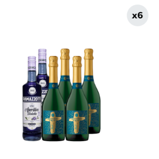 Pack 2 Ramazzotti Violetto 700c + 4 Espumante Misiones de Rengo Brut 750cc