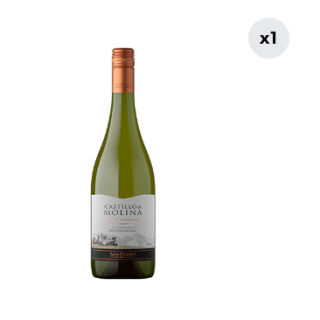 Vino Castillo De Molina Sauvignon Blanc 750cc