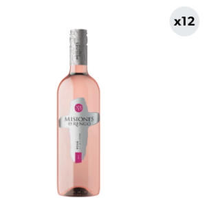 12x Vino Misiones De Rengo Varietal Rosé 750cc