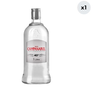 Pisco Campanario Blanco 40° 1L