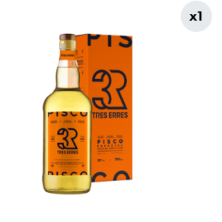 Pisco Tres Erres 35° 750cc