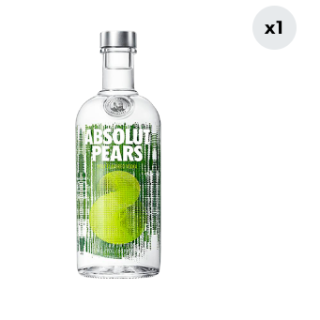 Vodka Absolut Pears 40° 750cc