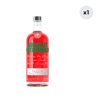 Vodka Absolut Watermelon 38° 750cc