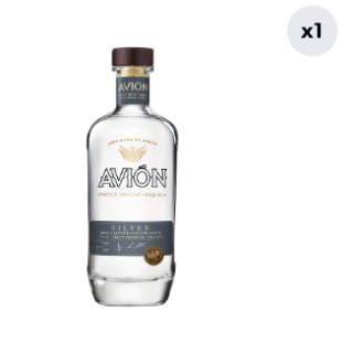 Tequila Avión Silver 40° 750cc
