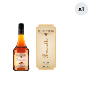 Licor Fehrenberg Amaretto 25° 700cc