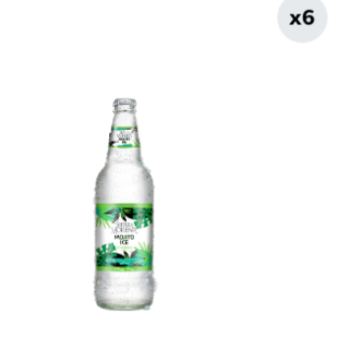 6x Cóctel Sierra Morena Mojito Ice 7° Botella 710cc